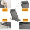Adjustable Bed Backrest with 5-Angle Neck and Lumbar Support view 3