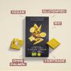 SAVOUR White Chocolate with Turmeric, Ginger & Lemon | Organic, Vegan, Gluten-Free, Palm Oil-Free, Sustainable Packaging (Turmeric, Ginger & Lemon, 3 Bars) view 2
