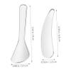 Stainless Steel Eye Cream Spatulas, 2-Piece Set for Skin Care and Travel view 2