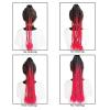 60 cm Color-Mix Braided Ponytail Extension with Elastic Band for Girls view 4