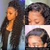 13x4 Deep Wave Frontal Bob Human Hair Wig for Women view 3