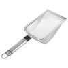 Mipcase Stainless Steel Reptile Litter Scoop, Fine-Mesh Scoop for Terrarium Cleaning with Ergonomic Handle for Turtles, Lizards, Hamsters and More view 1