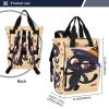 Vnurnrn Cat Art Mom Diaper Bag Travel Backpack, Large Capacity view 3