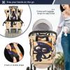 Vnurnrn Cat Art Mom Diaper Bag Travel Backpack, Large Capacity view 4