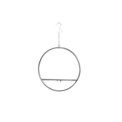 Stainless Steel Ring Stand for Small and Medium Parrots