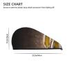 Microfiber Hair Towel for Women, Coral Velvet, Quick-Drying Hair Turban with Wine Glass Print view 2