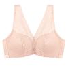 Boseucn Dirndl Bra, Women's Wireless Front-Clasp Seamless Minimizer Push-Up Bralette view 3