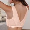 Boseucn Dirndl Bra, Women's Wireless Front-Clasp Seamless Minimizer Push-Up Bralette view 4