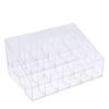 Wzxhew Transparent 24-Compartment Lipstick Organizer view 1