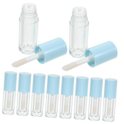 FRCOLOR 14-Piece Clear Lip Balm Containers with Applicators