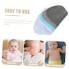 VANZACK 4-Pack Cotton Burp Cloths for Newborns, Highly Absorbent view 2