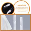 6-Piece Airless Pump Bottles, 5 ml, 10 ml, 15 ml, White Plastic view 2