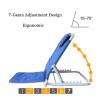 Temkin Ergonomic Foldable Backrest with Lumbar Support and Pillow view 3