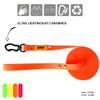Dingo Dog Training Lead, 5 m, Orange, with Handle view 2