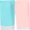 FOMIYES 12-Piece Hanging Silicone Travel Bottles view 2