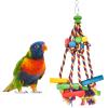 Multicolored Parrot Chew Toy view 1