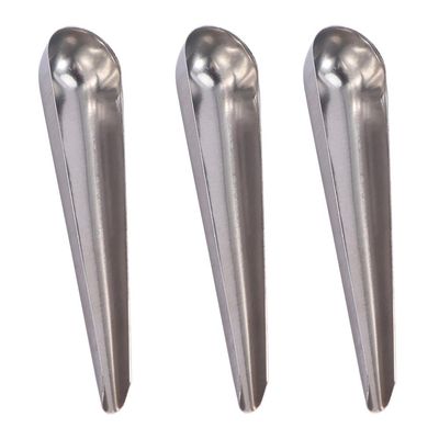 Leadigol Stainless Steel Bird Food Scoop, 3 Pack