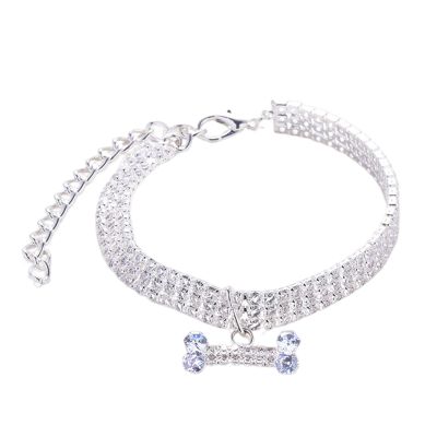Dog Diamond Necklace