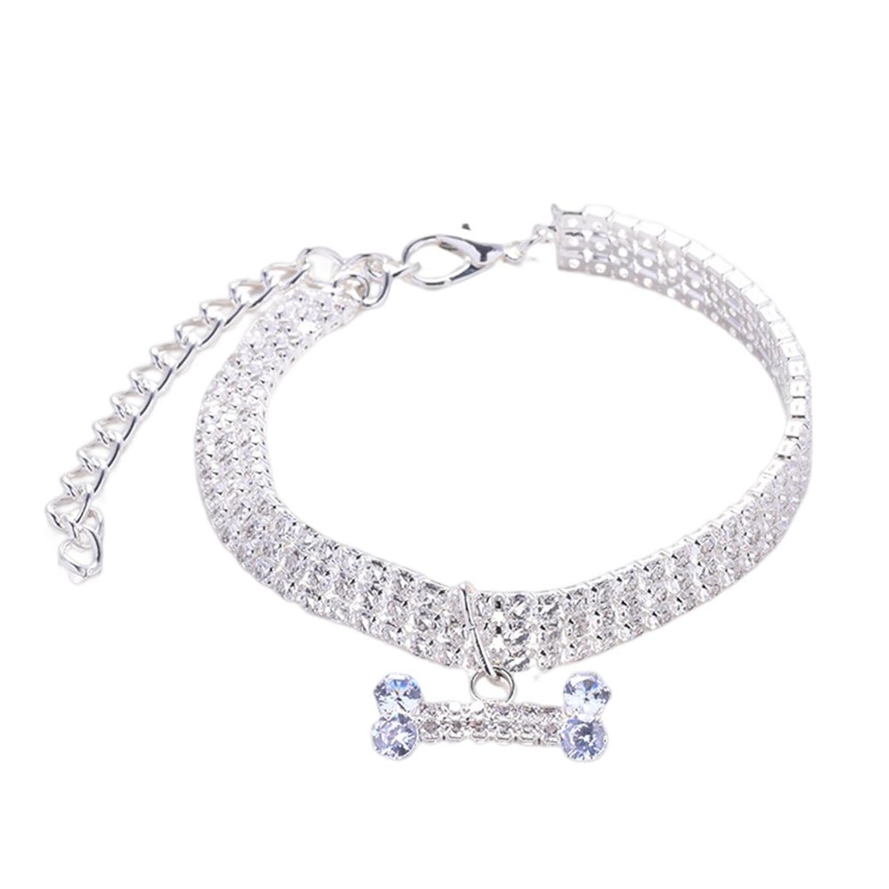 Dog Diamond Necklace