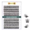 Lanciley Individual Cluster Lashes, 144 Pieces, C/D Curl, 10/12/14/15/16 mm - L28 view 1