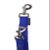 Adjustable Rubberized Double Dog Leash, Blue, 2.80 m view 3