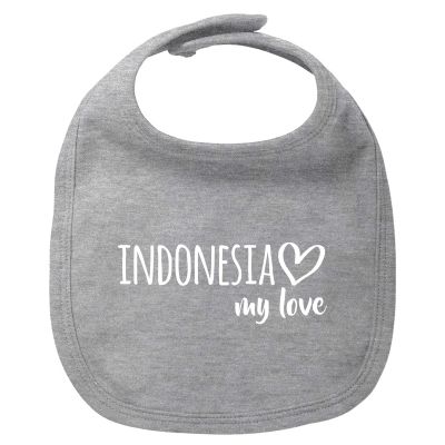 Huuraa Baby Bib, Indonesia My Love Gift