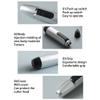 rongweiwang Manual Nose Hair Trimmer, PVC, Compact and Easy to Use view 2