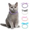 Ranphy Pet Pearl Necklace for Small Dogs and Cats view 1