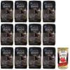 Italian Gourmet Pasta Venere Penne Rigate Black Rice Pasta, 12 x 400 g view 1
