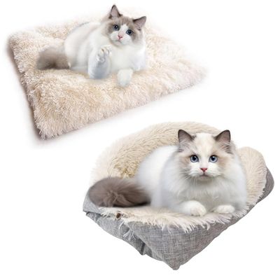 Jesdavan Fluffy Cat Pillow