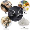 ZEZILE Cremation Jewelry for Pet Ashes, Cat or Dog Urn Heart Pendant Necklace view 4