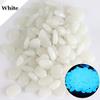 Glow-in-the-Dark Decorative Pebbles, White, 200 Pieces view 2