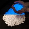 Glow-in-the-Dark Decorative Pebbles, White, 200 Pieces view 3