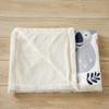 Cute Cartoon Koala Blanket 150 x 200 cm, Botanical Leaves and Flowers, Kawaii Animal Flannel Fleece Throw for Kids view 3