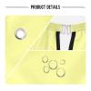 Red Waterproof Haircut Cape, Salon Apron, 165 x 140 cm, Washable, Champagne Yellow, One Size view 4