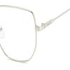 POLAROID Women's Prescription Glasses, Square Metal Frame, PLD D508/G, with Case view 2