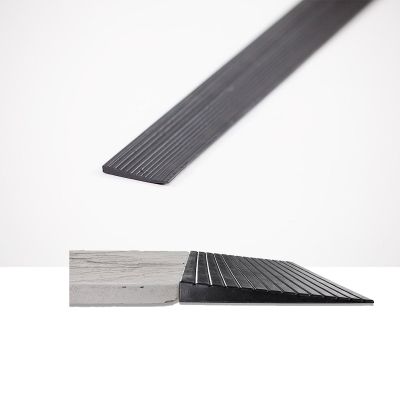 Rubber Threshold Ramp, 13.5 cm High, for Wheelchairs, Scooters & Robot Vacuums