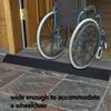 Rubber Threshold Ramp, 13.5 cm High, for Wheelchairs, Scooters & Robot Vacuums view 4