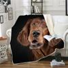 Irish Setter 3D Sherpa Fleece Blanket, 130 x 150 cm view 2