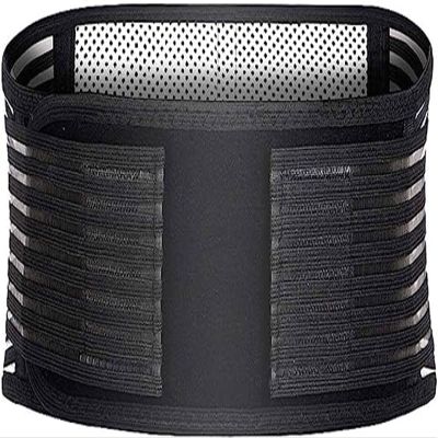 tylxayoxa Lumbar Support Belt, Self-Heating Magnetic Therapy for Lower Back, Unisex (Color: B, Size: L)