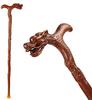 NATWEE 37-Inch Wooden Cane with Faucet-Style Master Handle view 1