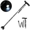 NATWEE Folding Walking Cane for Men and Women, Lightweight, Adjustable, Portable Mobility Aid with Slim, Comfortable T-Handle view 1