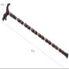 NATWEE Solid Wood Walking Cane, Mahogany and African Ebony, for Men and Women view 2