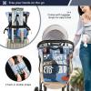 Vnurnrn Cool Bren Basketball Boy Mom Diaper Bag, Large-Capacity Travel Backpack view 4