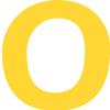 Kleckerliese Number Sticker, 20 cm, Single Yellow 0 view 1