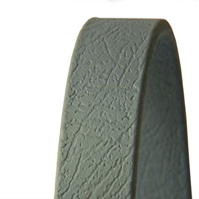 MJH BioThane Adjustable Collar Closure 25mm Wide Various Colors (Gray)