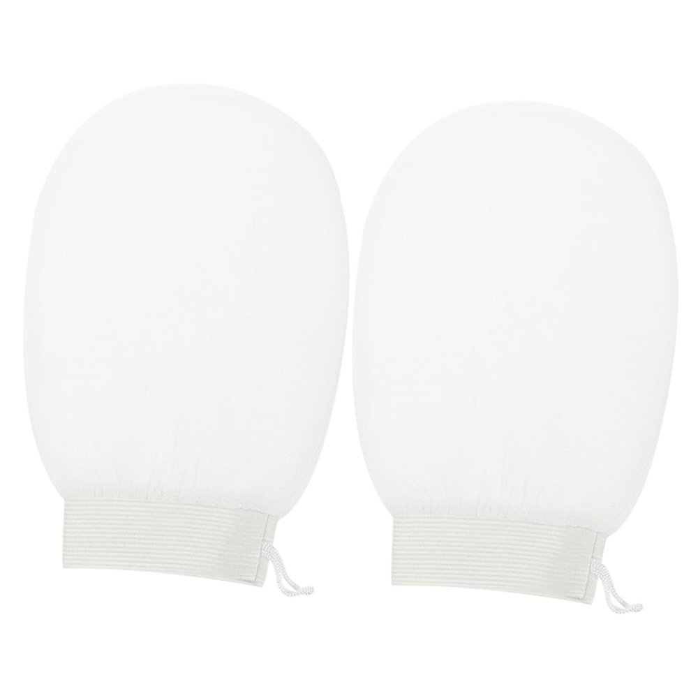 Shower Exfoliating Gloves for Body Scrubbing, Viscose Bath Gloves
