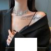 2-Piece Mermaid Tail Semi-Permanent Tattoo Stickers view 2