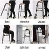 NATWEE Senior Walker, Foldable 2-Wheel Rollator, Height-Adjustable Mobility Aid – It's So Kind of You view 3