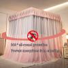 CENAP Deluxe Bed Canopy with Mounting Brackets, Four-Season Curtain for Single and Double Beds view 3